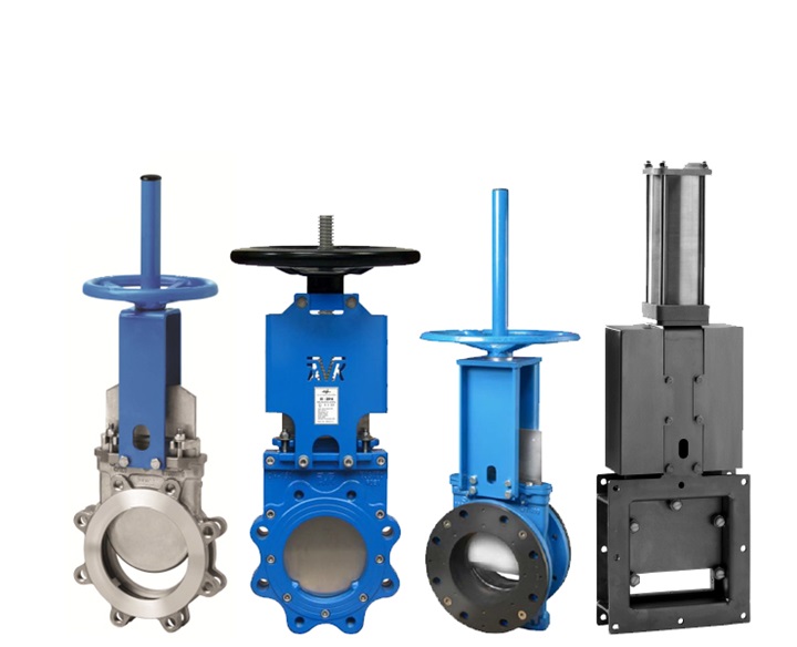 Knife gate valves AVK flow control